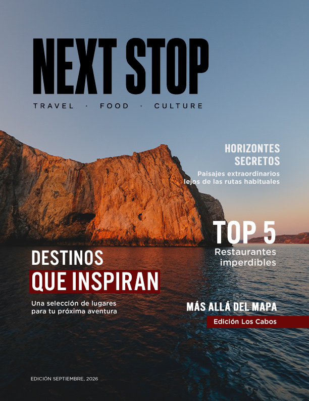 Portada de la revista Next Stop