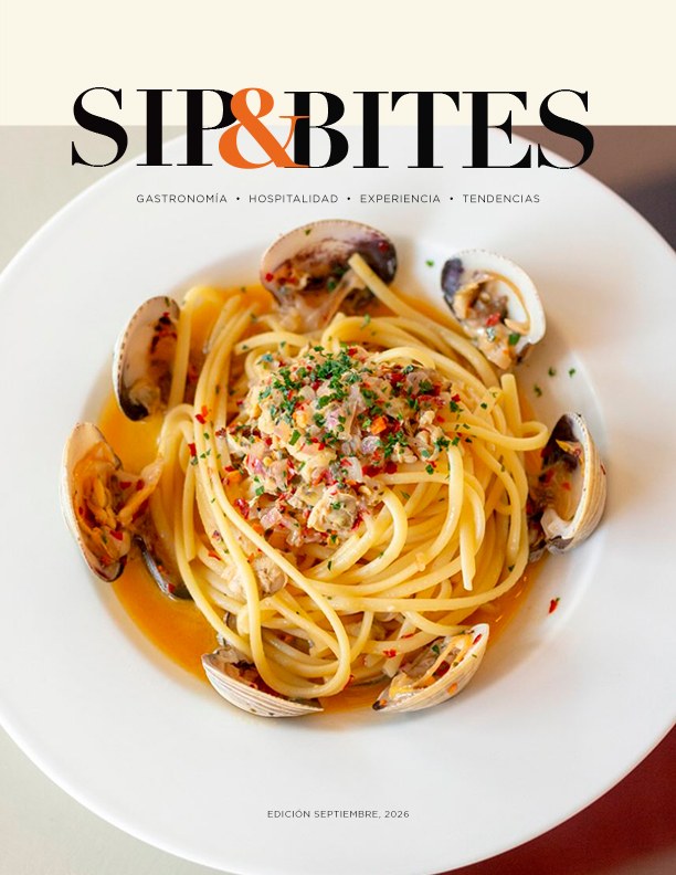 Portada de la revista Sip & Bites
